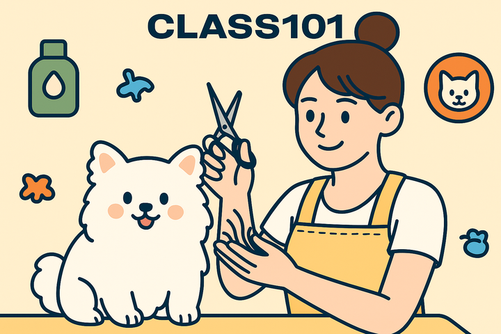 반려견 스트레스를 줄이는 셀프미용의 모든 것 — 반려견 셀프케어 클래스